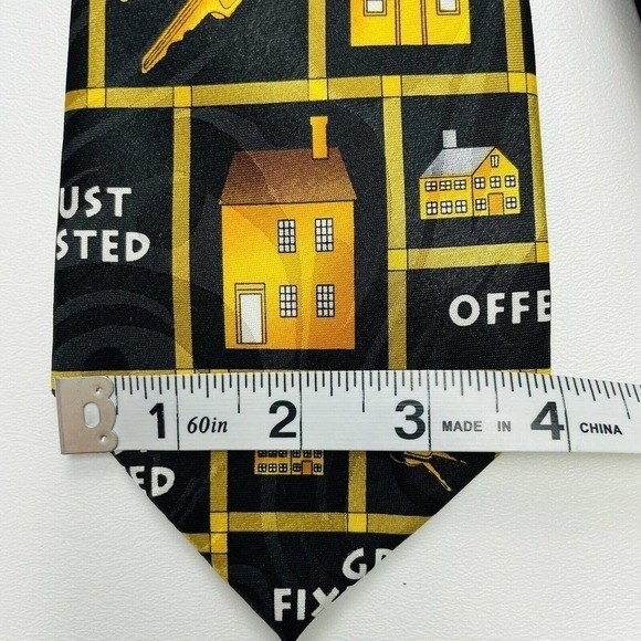 Real Estate Necktie Realtor New Home Just Listed For Sale Steven‎ Harris - Picture 4 of 5